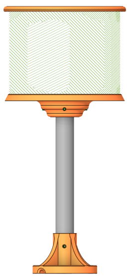 LED_O pole-mount unit